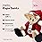 Bearington Papa Santa Bear, 14 Inch Stuffed Santa Bear Christmas Teddy Bear, Ideal Christmas Stuffed Animals Gift for Toddlers, Kids & Teens, for Ages 3-14