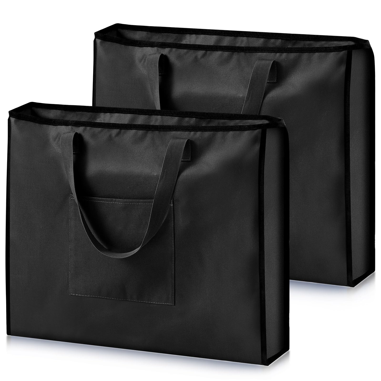 Dansydaisy 2 Pcs Stadium Seat Storage Bag Chair Carry Bags Football Match Wide Bleacher Cushion Chair Carry Bag for Stadium Football Baseball Soccer