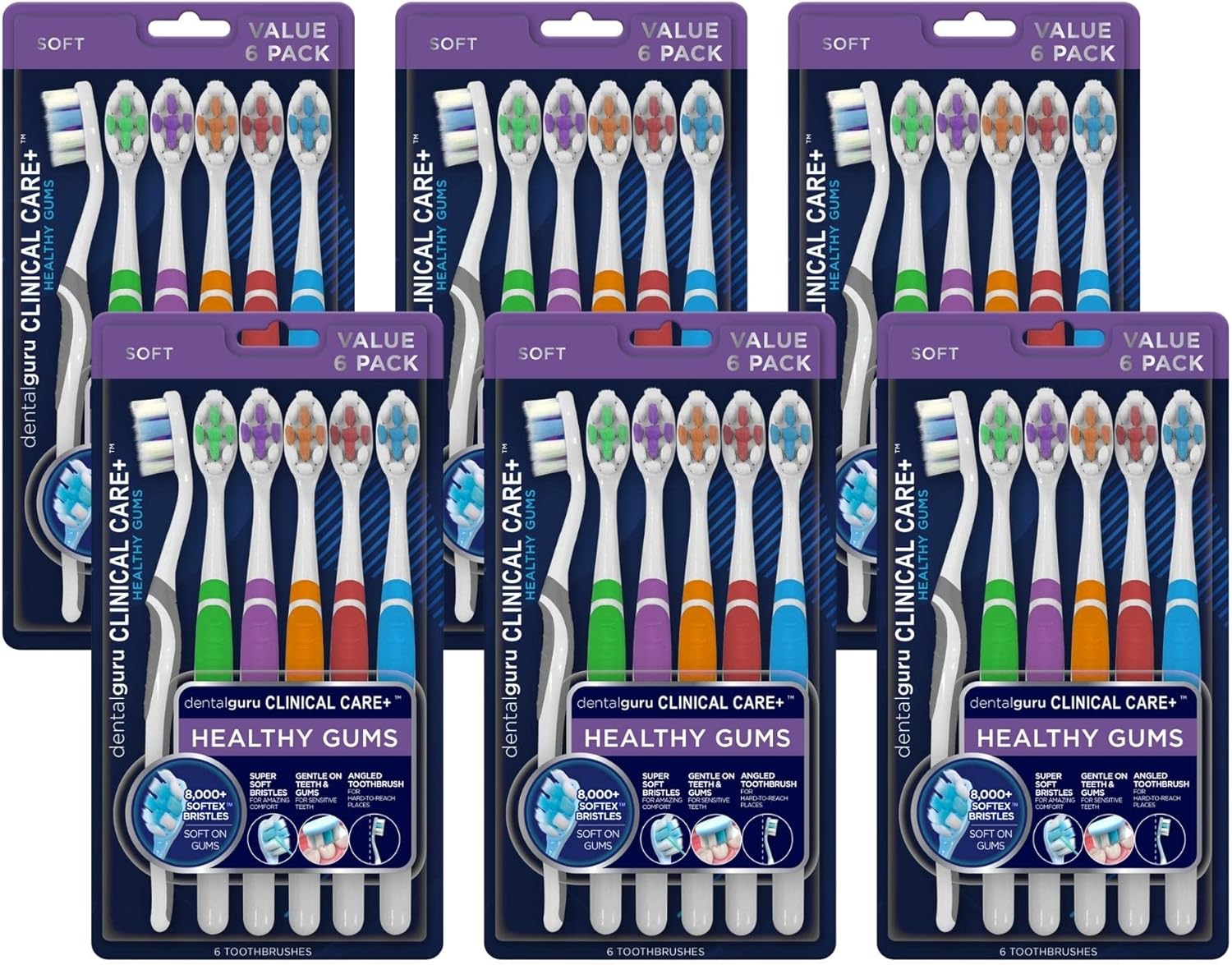 GuruNanda Butter on Gums Soft Toothbrush for Kids & Adults Softex Bristles for