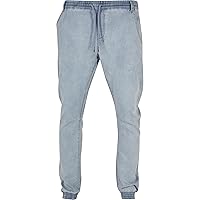 Urban Classics Knitted Denim Jogpants, Pantaloni Uomo