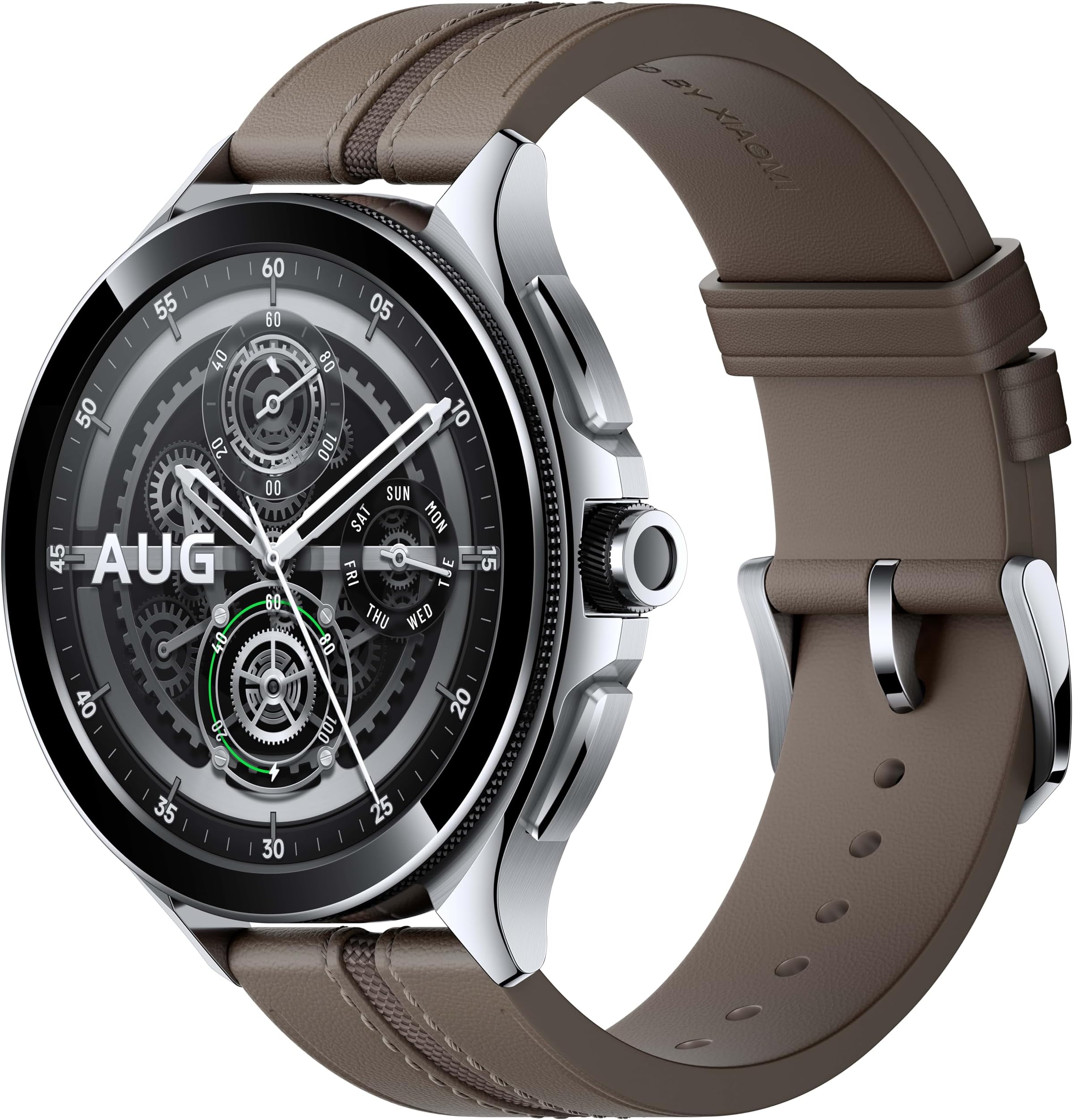 Xiaomi Watch 2 Pro, Google apps Directly on Your Wrist, Snapdragon® W5+ Gen 1 Platform, Advanced Health and Workout Tracking, 5-System Dual-Band GNSS, 1.43" AMOLED Display, Silver