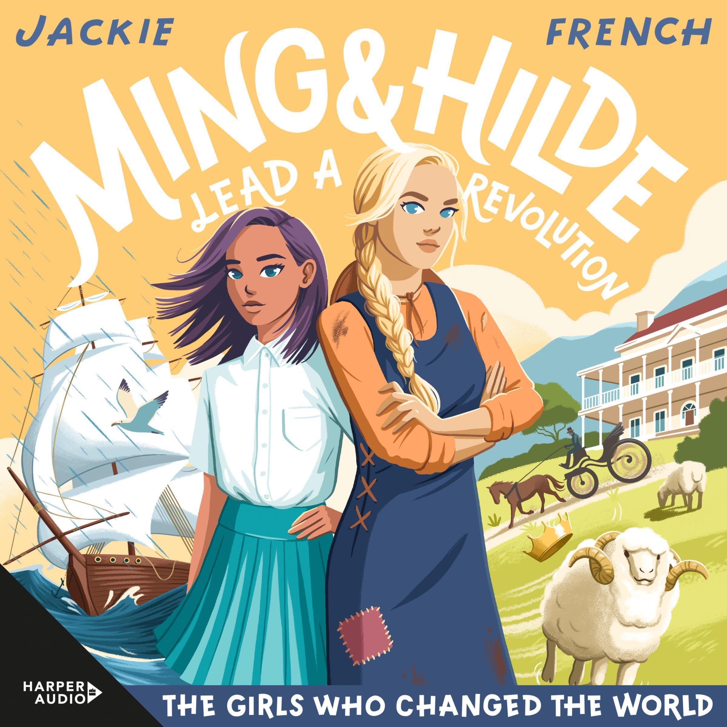 Cover art for Ming and Hilde Lead a Revolution (The Girls Who Changed the World, #3)