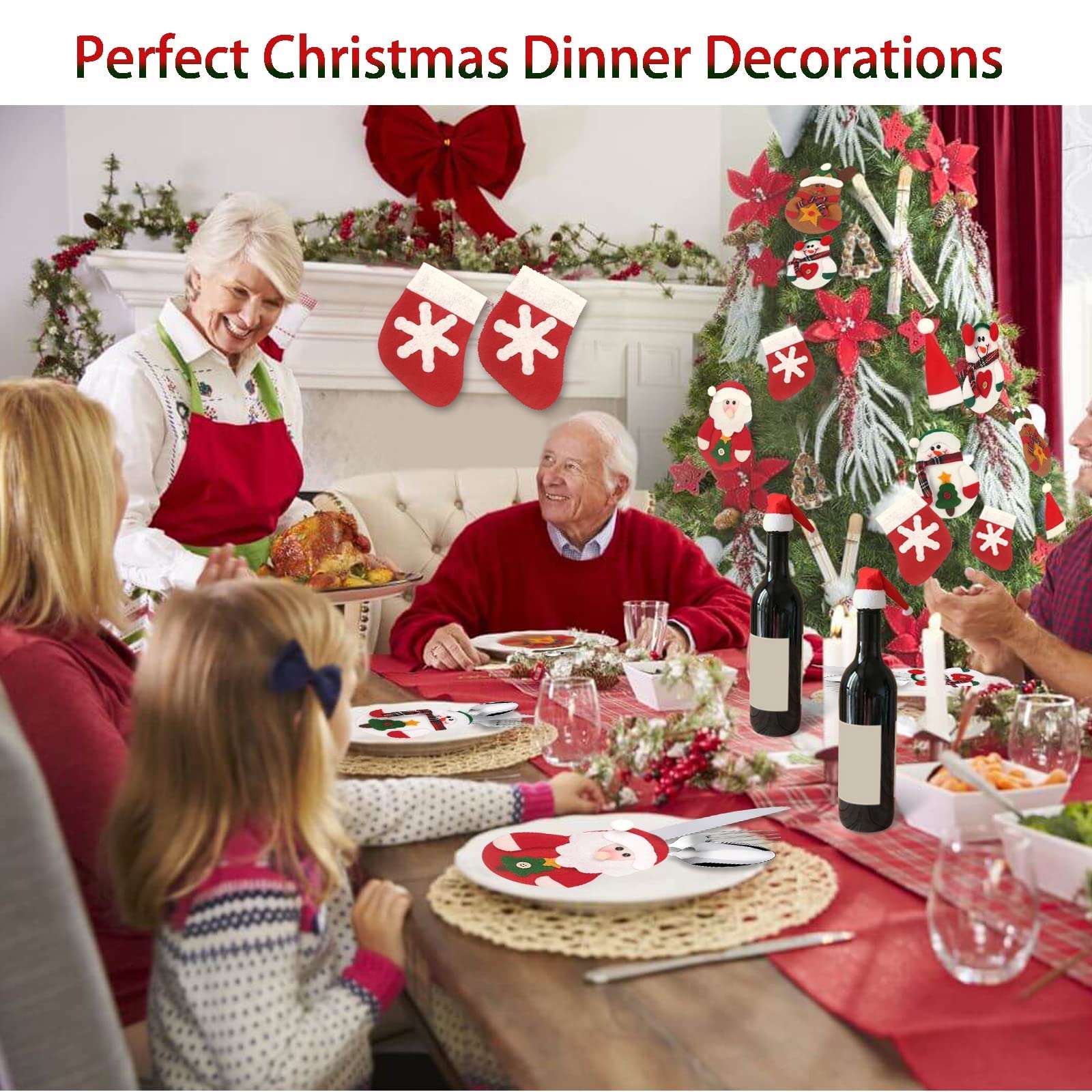 christmas カトラリーウェア 装飾品 テーブルウェア クリスマス 楽天