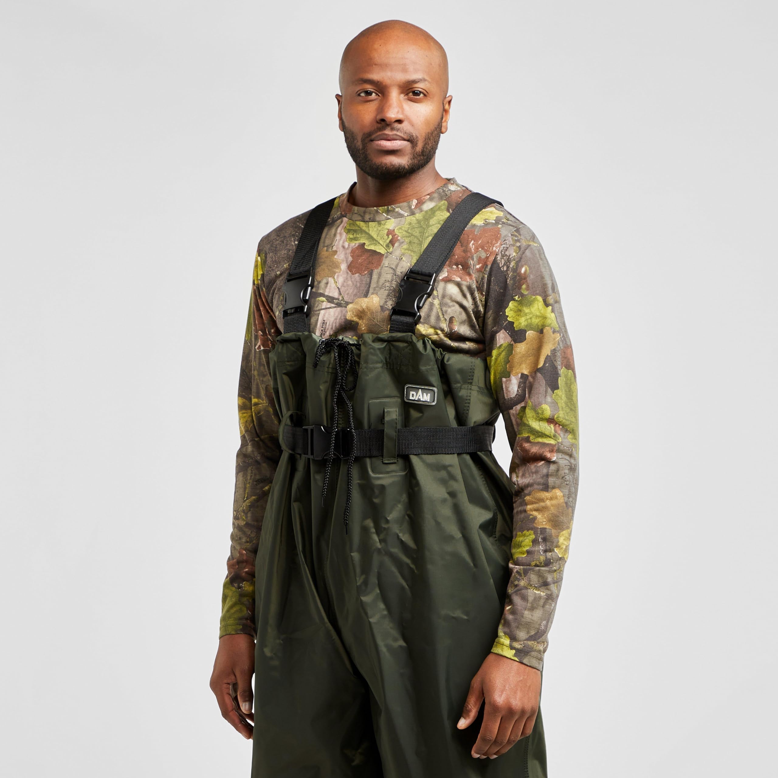 DAM Unisex Taslan Chest Wader ARX Thermo Bibs And Brace
