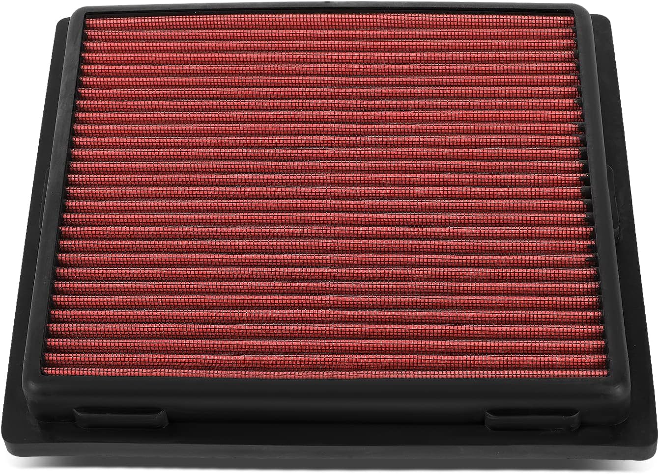 DNA Motoring AFPN-179-RD Washable Drop In Panel Air Filter Enhance Engine Performance Power & Acceleration Improve [Compatible with 11-20 Durango 3.6L 5.7L 6.4L / 11-21 Grand Cherokee 3.6L 5.7L 6.4L]