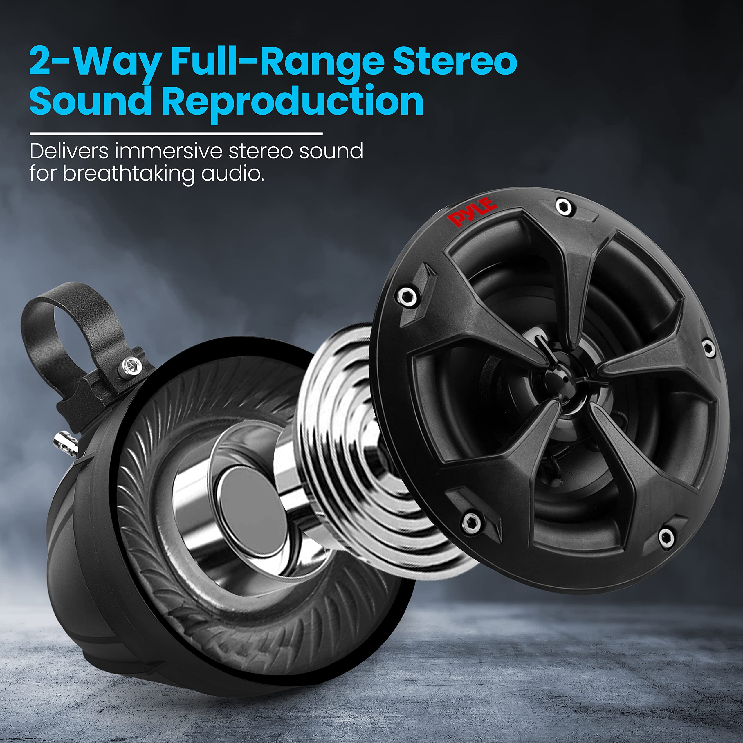 Waterproof Off-Road Speakers 