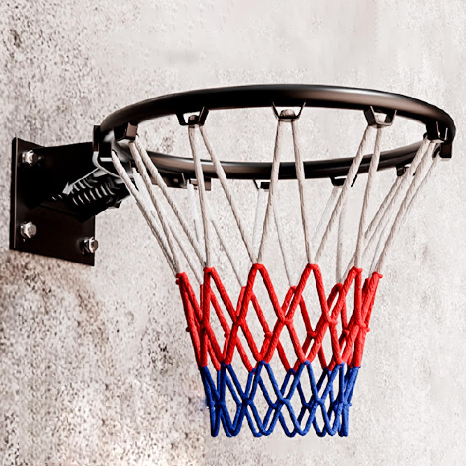 Canestro da Basket da Parete,Tabellone Basket da Camera Interno,Canestro da Basket sospeso,Installazione Stabile,Resistente alle intemperie,per Porta Muro Montato e Camera