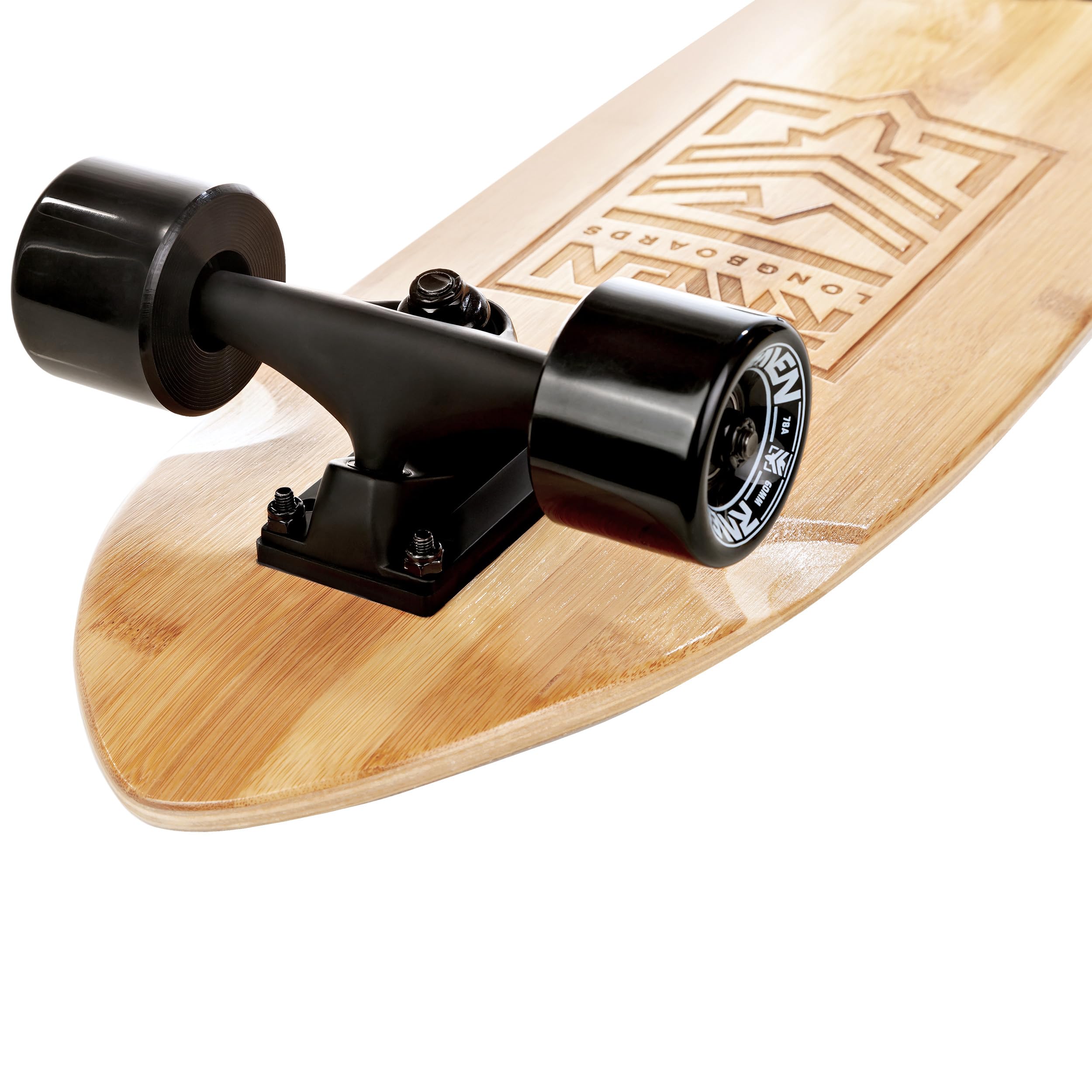 RAVEN Longboard Skateboard per bambini adulti ragazzi ragazze | truck in alluminio