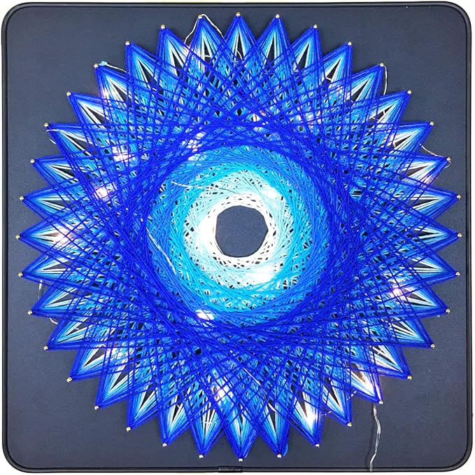 String Art Kit for Adults Beginner with LED Light Crafts