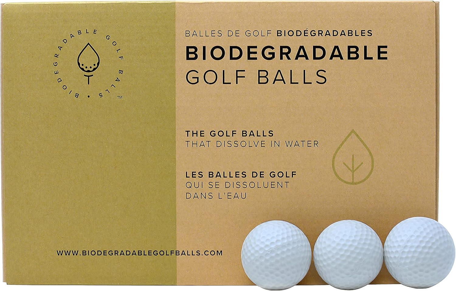 Biodegradable Golf Balls WaterSoluble Golf Ball Golf Balls That