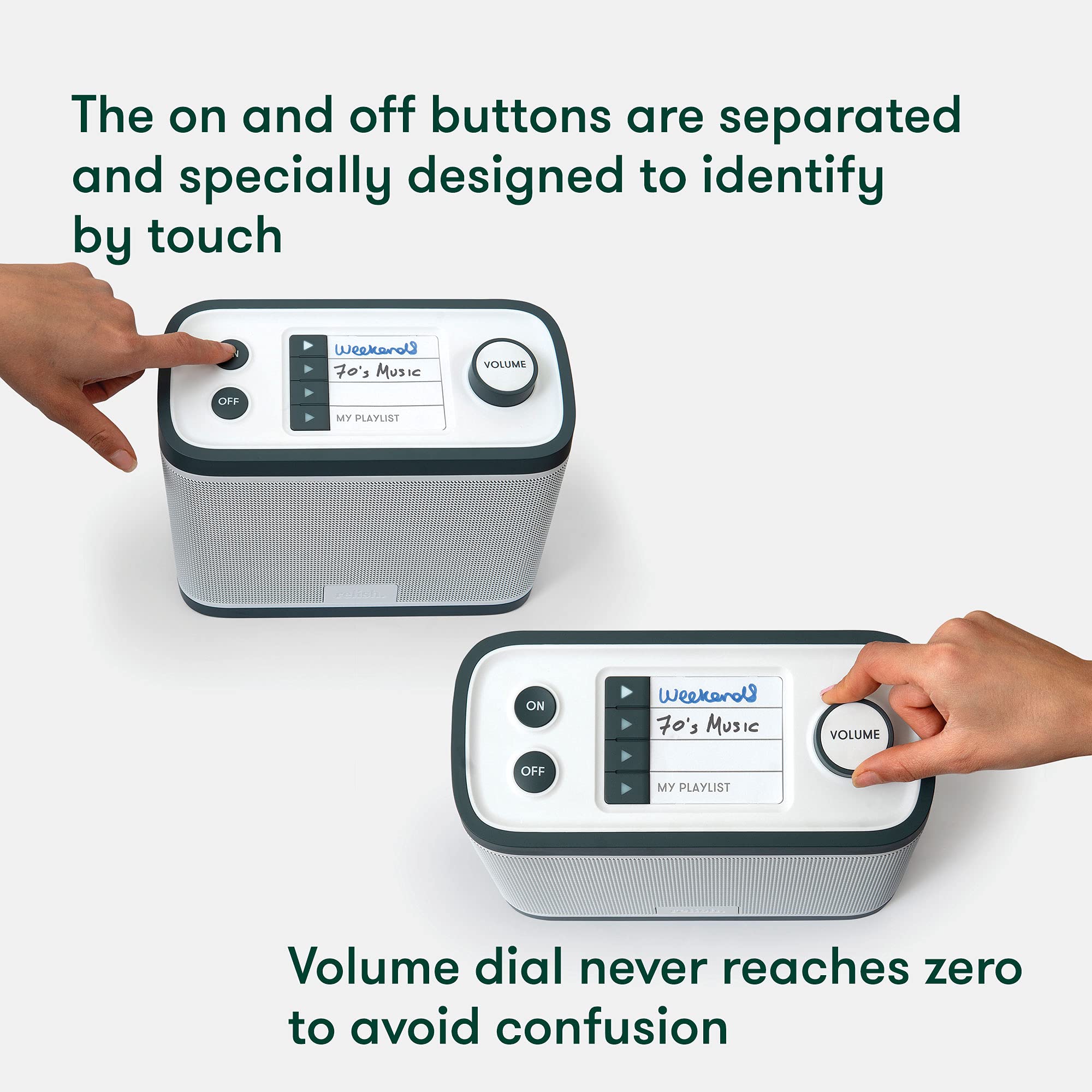 Buy New Relish Dementia and Alzheimers Simple Portable Radio and Music