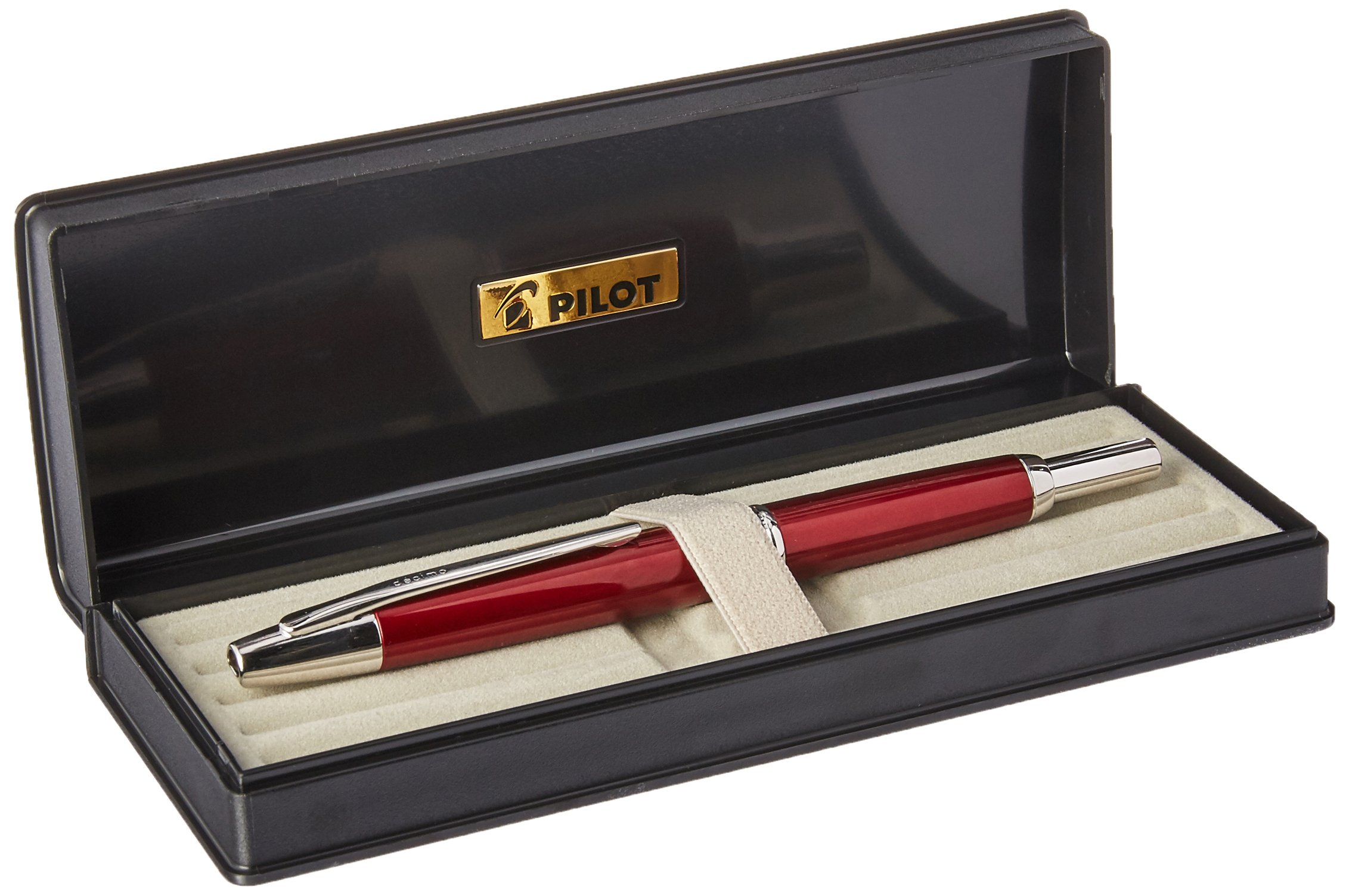 パイロット 万年筆 キャップレス デシモ　レッド PILOT パイロット 万年筆 キャップレス・デシモ FCT-15SR-R
