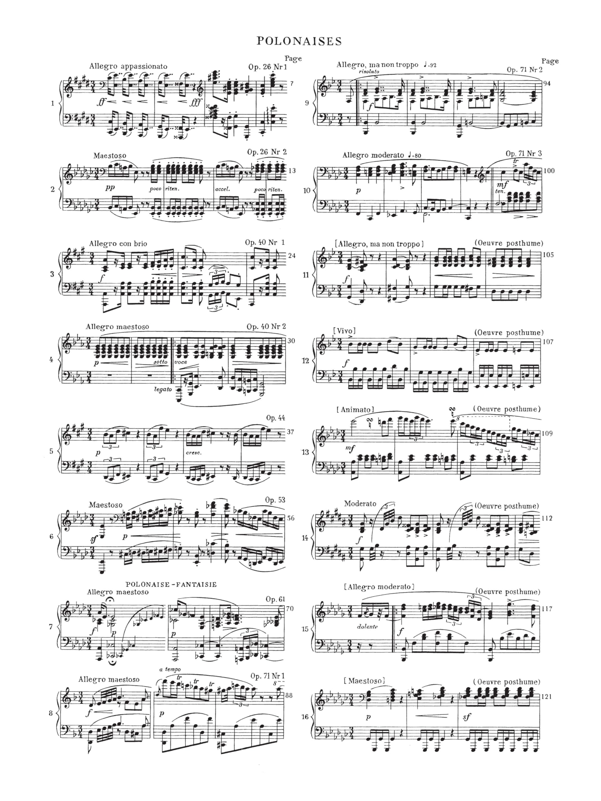 Polonaises: Chopin Complete Works For Piano (8)