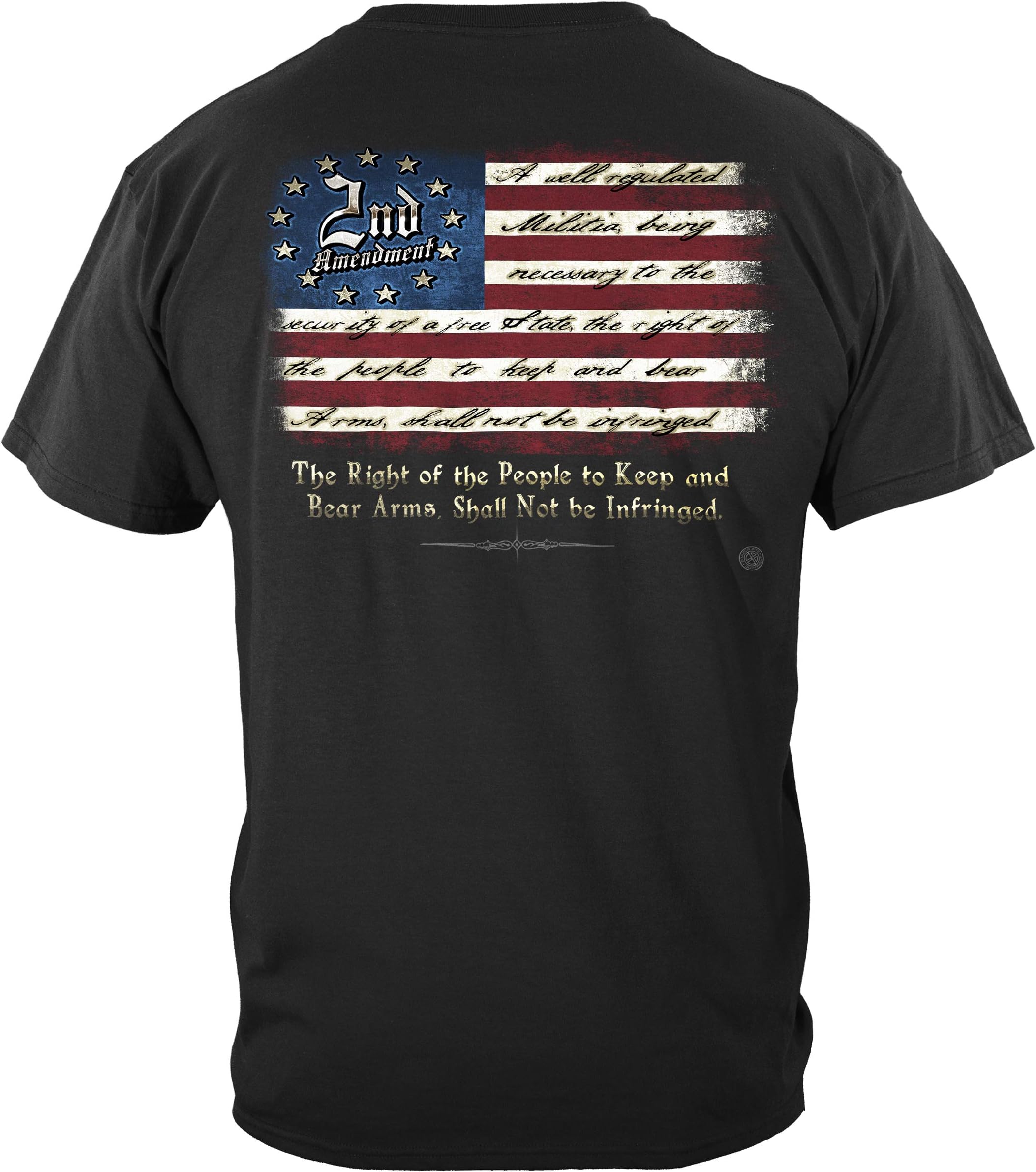 Erazor BitsT-Shirts for 2nd Amendment, American Come and Take It Shirts, 100% Cotton