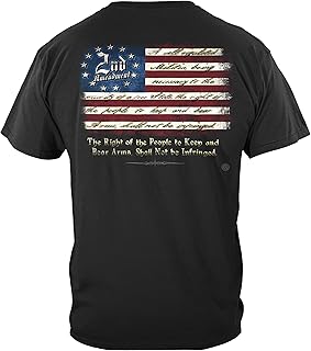 Erazor Bits T-Shirts for 2nd Amendment, American Come and Take It Shirts, 100% Cotton