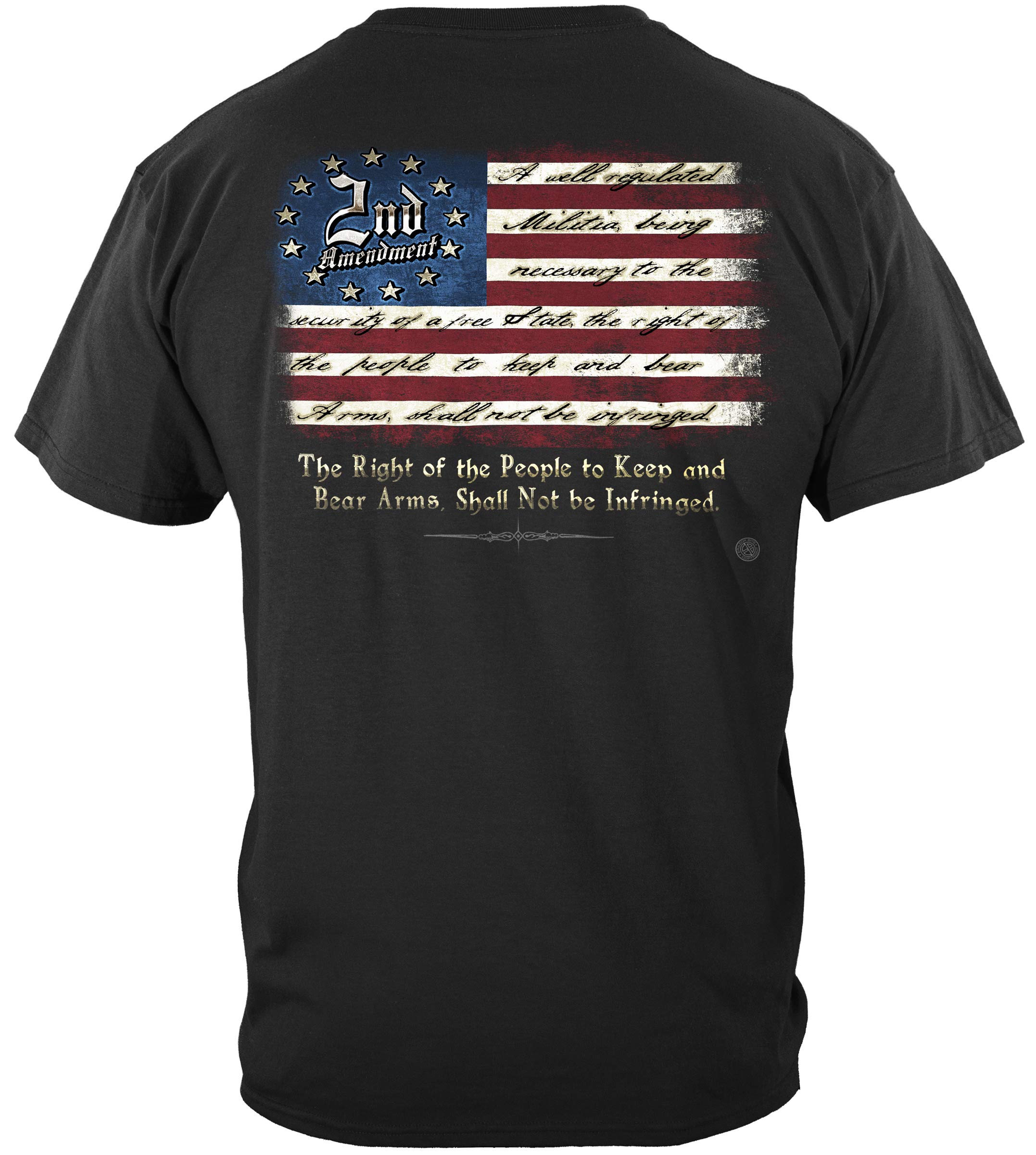 Erazor BitsT-Shirts for 2nd Amendment, American Come and Take It Shirts, 100% Cotton