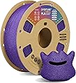 OVERTURE PLA Filament 1.75mm, 1kg Spool (2.2lbs) 3D Drucker PLA Filament, Dimensional Accuracy +/- 0.02 mm (Sparkling Purple)