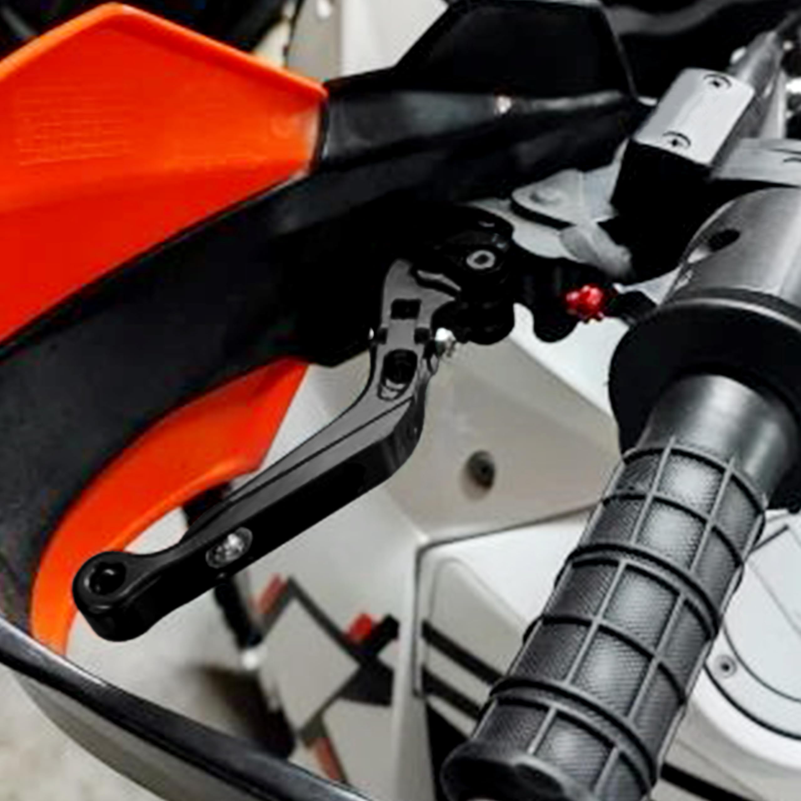 Levier d'embrayage Levier Frein Moto Levier d'embrayage de Frein de Moto Pliable et réglable/adapté for KTM 640 Adventure/R 950 Adventure/S 990 Adventure ABS 990 Adventure R Moto Embrayage Frein Maî