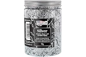 U.S. Art Supply Metallic Foil Flakes for Epoxy Resin