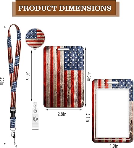 Miniatura 2 de Soporte para tarjeta de identificación con clip retráctil para carrete de insignia y cordón, lindo cordón para identificación vertical, protector de
