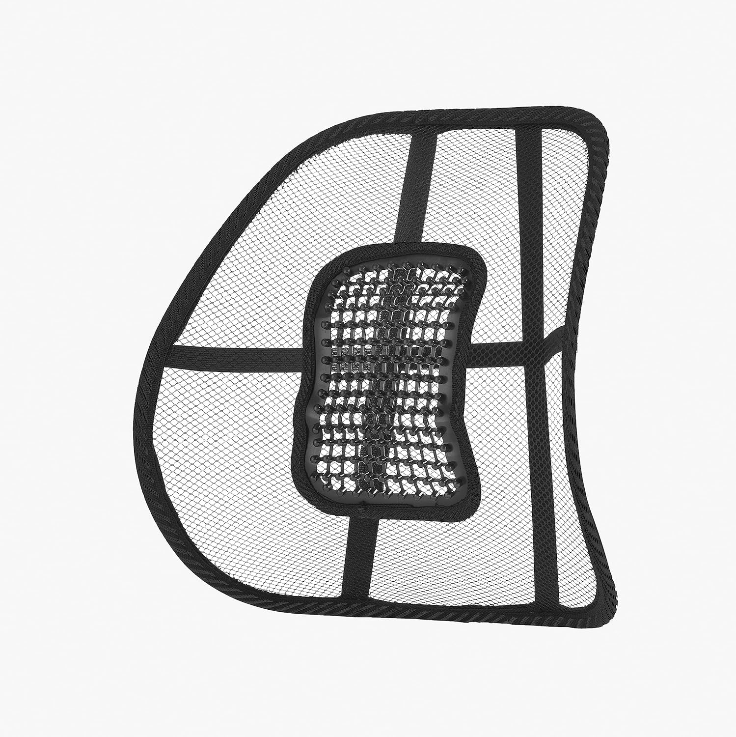Support lombaire en maille anti mal de dos - Pour chaise de bureau et siège de voiture