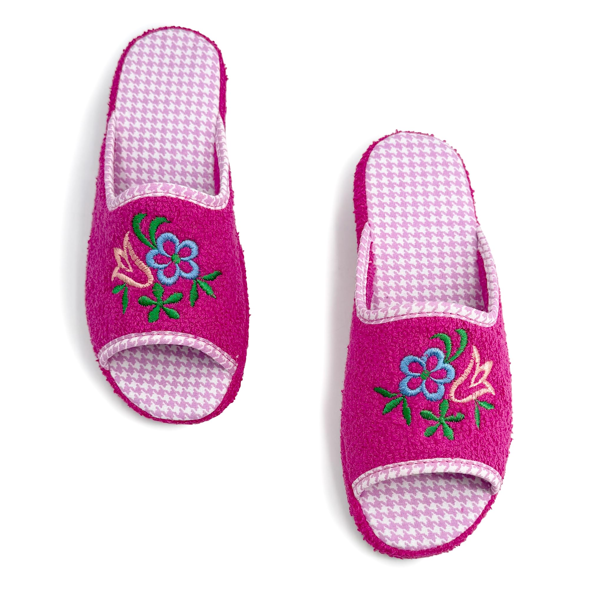 JOMIX Ciabatte Donna Spugna Aperte Davanti Pantofole da Casa Estive Morbide Zeppa Leggera e Suola Antiscivolo Comfort