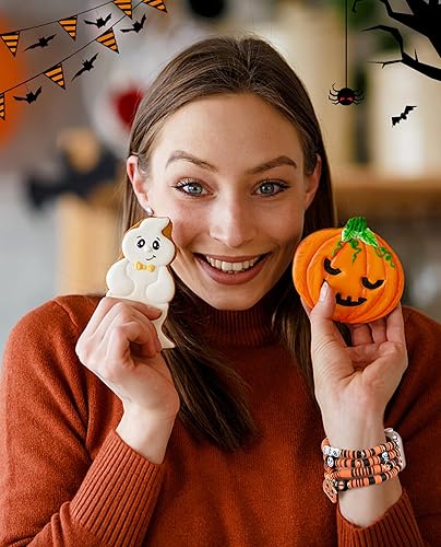 Miniatura 5 de JR.DM Correa de reloj de Halloween compatible con Apple Watch de 1.496 pulgadas, 1.575 pulgadas, 1.614 pulgadas, 1.732 pulgadas, 1.654 pulgadas,