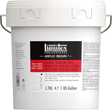 Liquitex Medium Professional Acrylic Flexible Modelling Paste 3.78 L