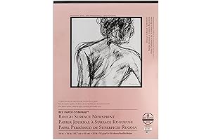 Bee Paper 18"x 24" Newsprint Paper Pad: Unleash Your Creativity on Ample Canvas