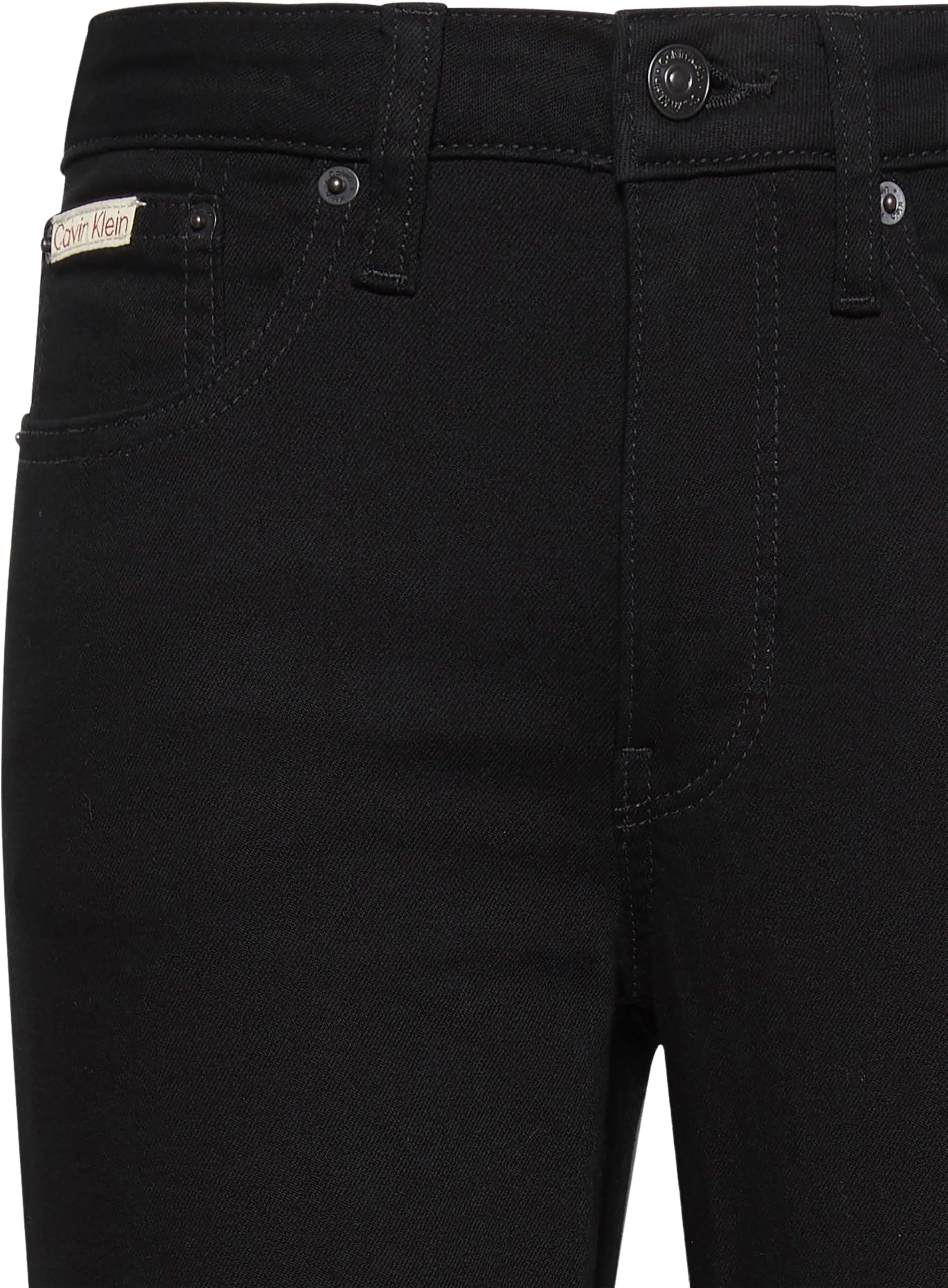 Calvin Klein Jean Femme Skinny Classic Black Taille Mi-Haute