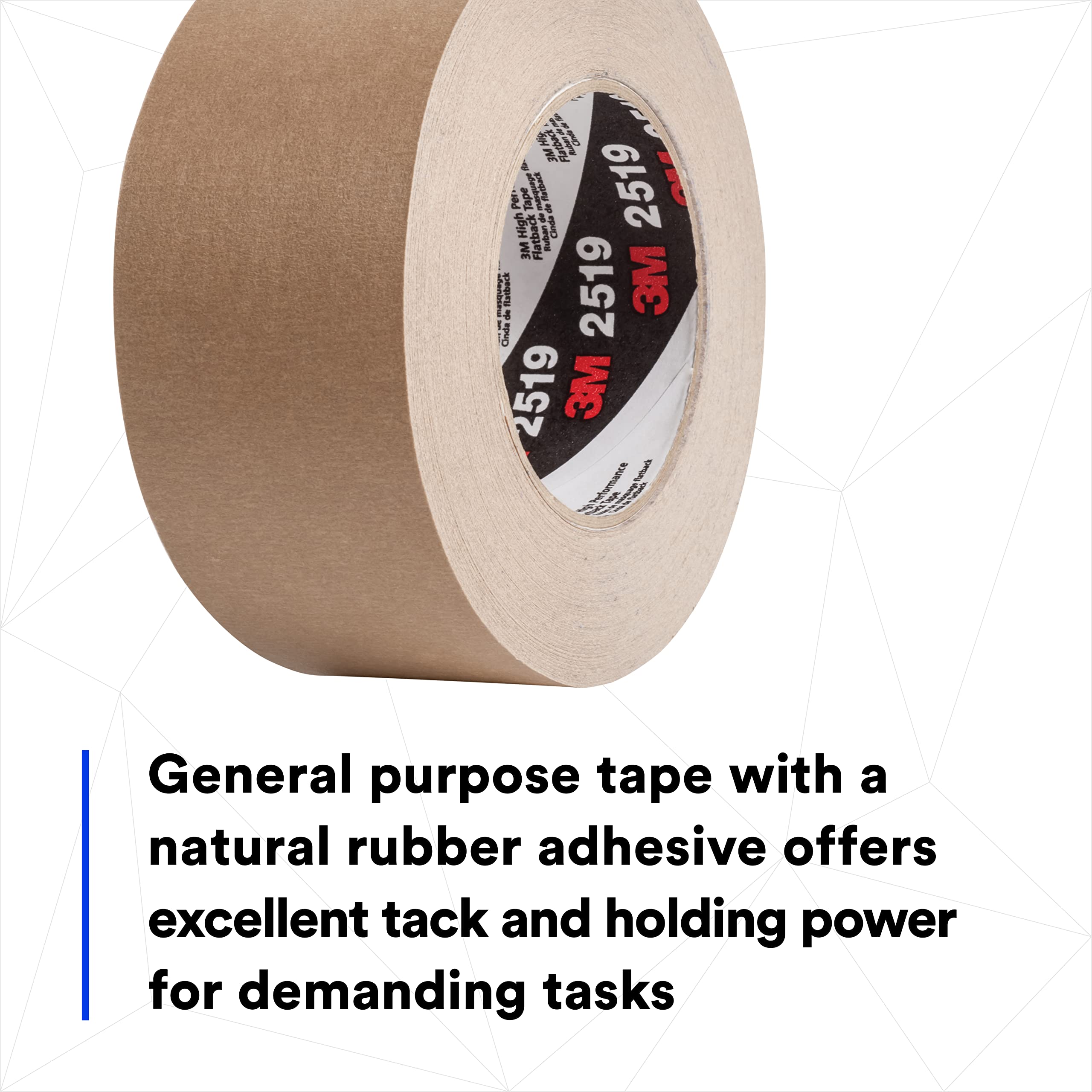 Nastro adesivo 3M., 72 mm x 55 m, Tan, 12