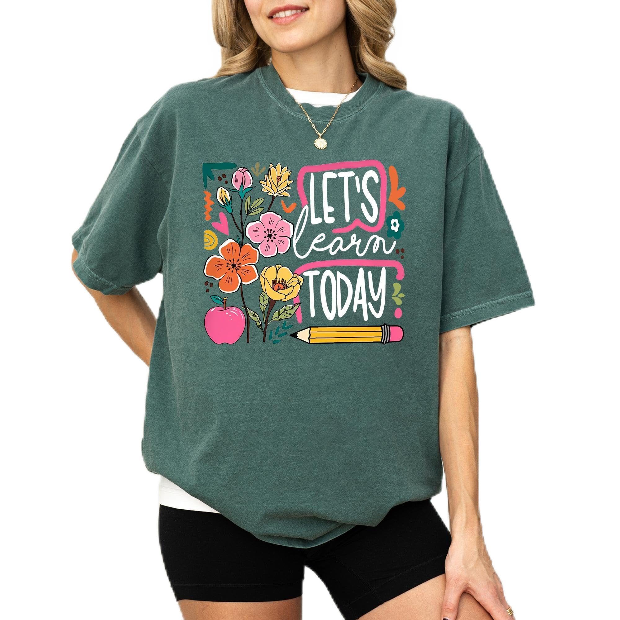 Comfort Colors Boho Floral Teacher S &hellip;