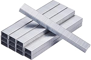 Office 1/4 Inch Premium Standard Staples for Reduced Jamming (5,000 Per Box)