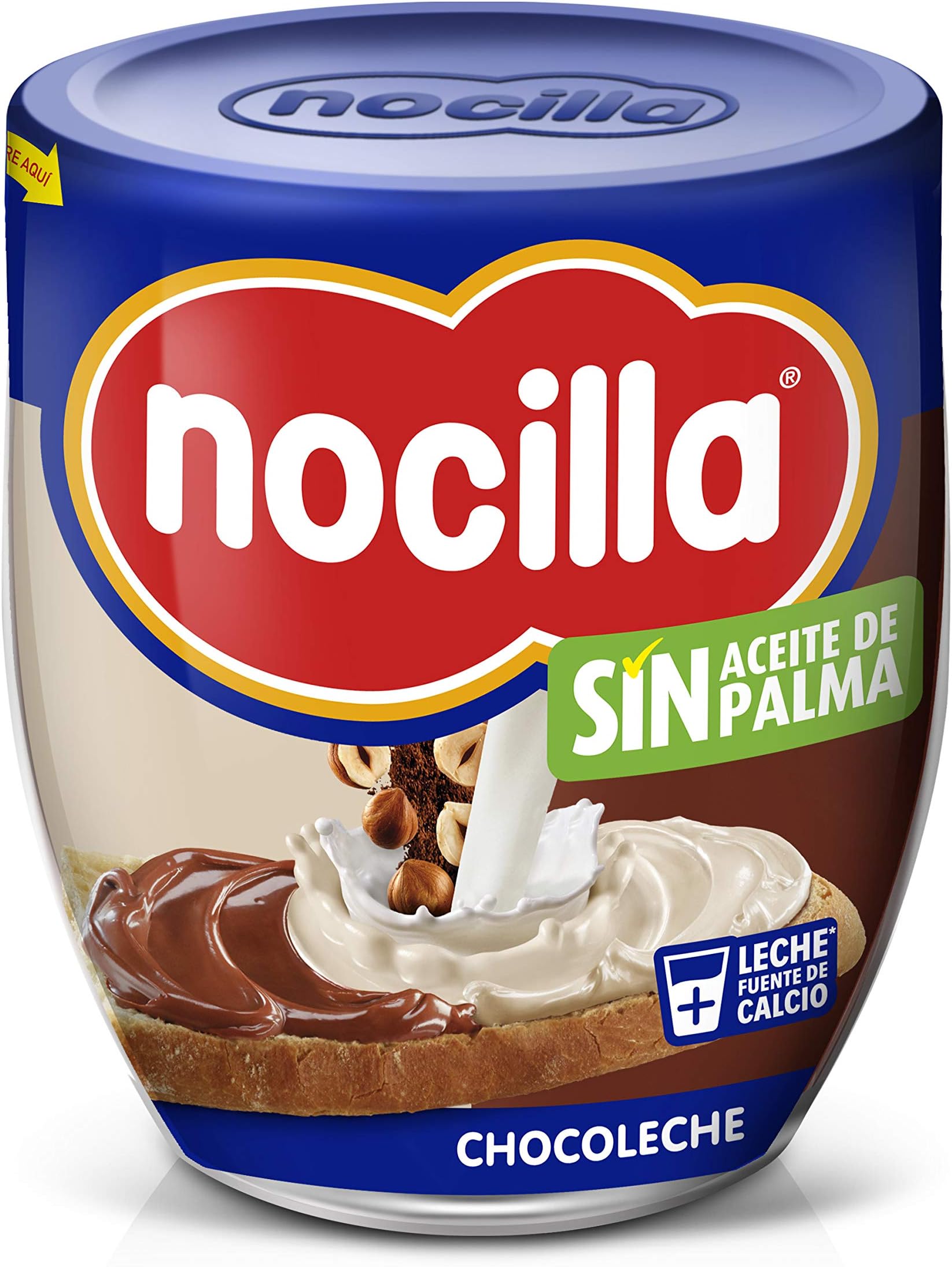 Nocilla, Chocoleche, Milk Chocolate Spread, Palm Oil Free, 190 gr