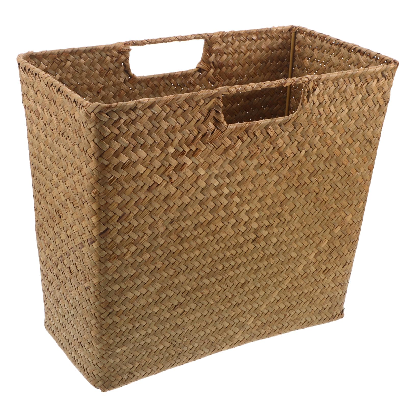 Panier de rangement bureau bohème en herbe marine pour trier vos dossiers