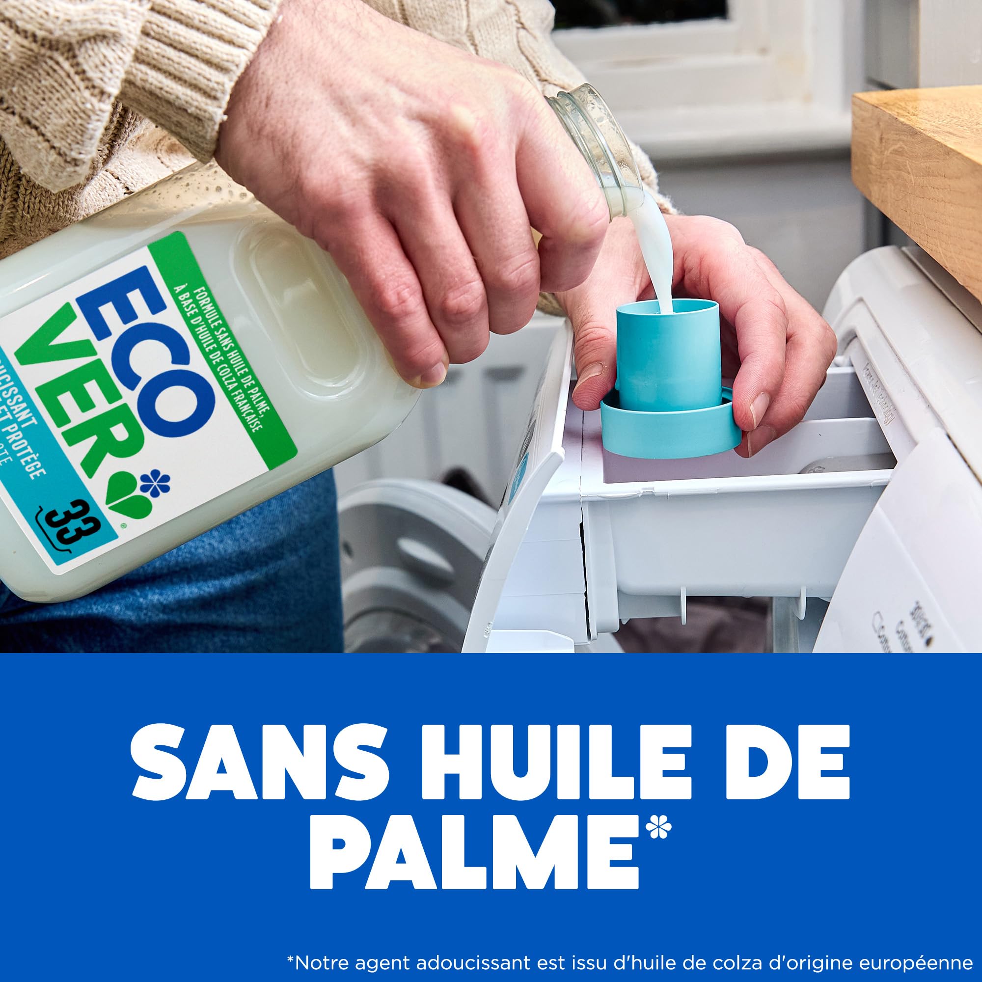 Ecover Zero Adoucissant Hypoallergénique 1L