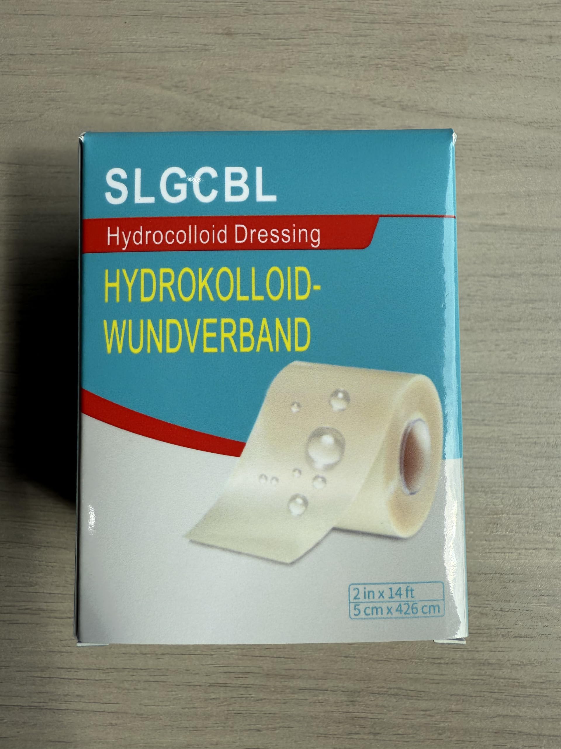 2in x 14ft Hydrocolloid Roll for Wound Care, XXL Pimple Patch Roll