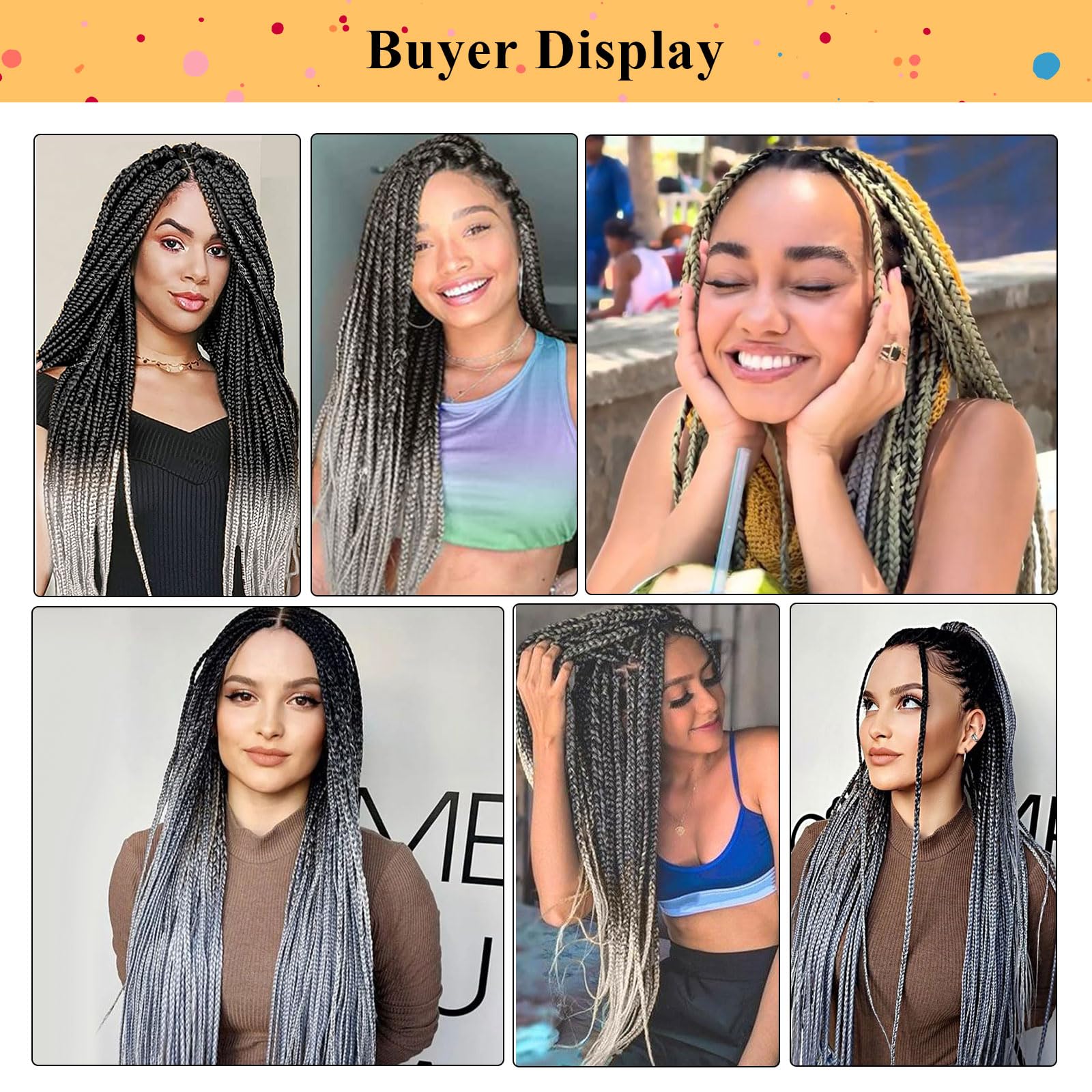 Easy Braid Pre stretched Braiding Hair Extensions - Image 2
