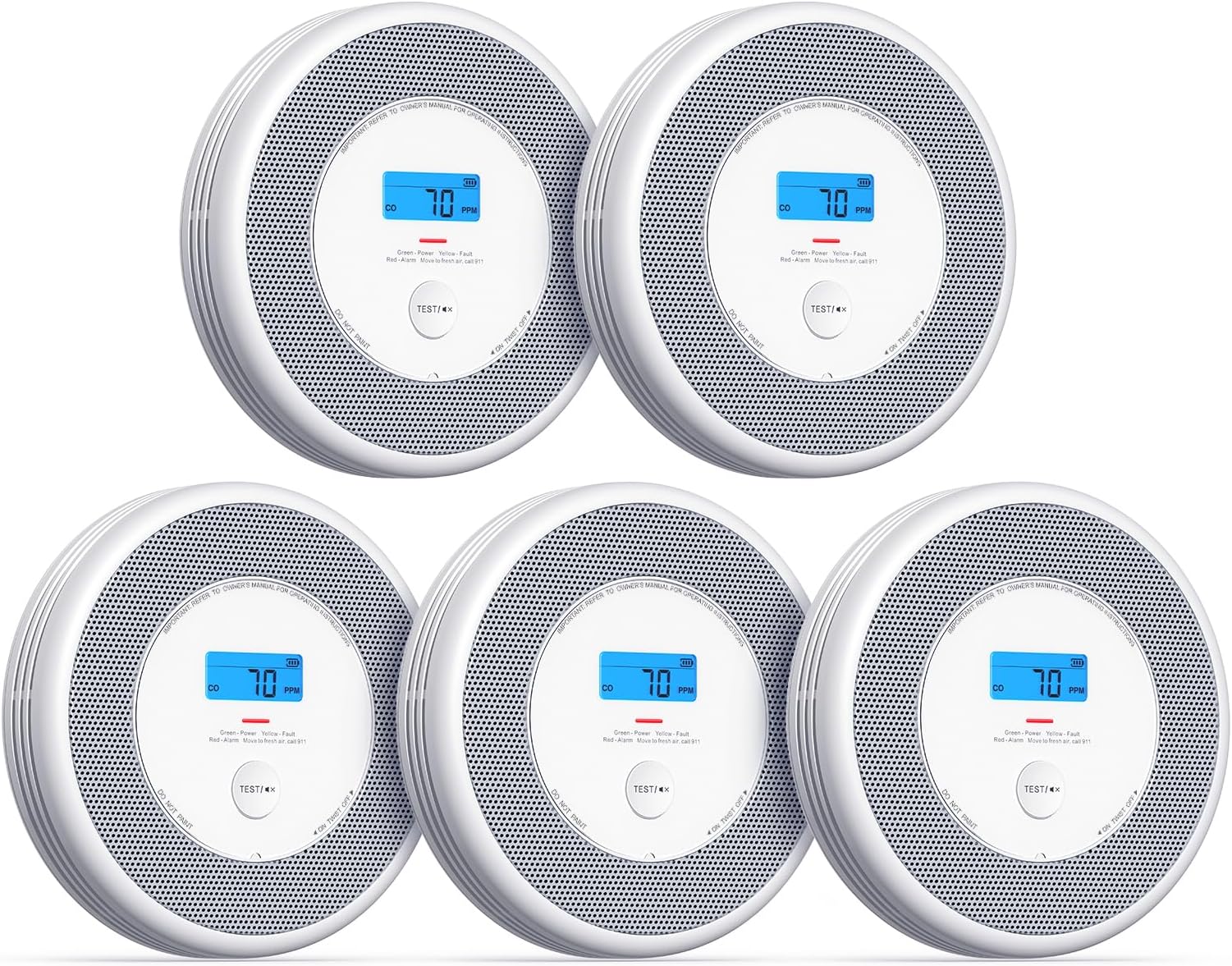 10 Year Sensor Life Smoke Detector X-Sense Smoke & Carbon Monoxide