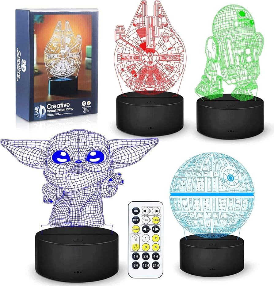 らぶぶ 3d creative visualization lamp オマケ付き らぶぶ 3d creative visualization lamp オマケ付き 3D Creative