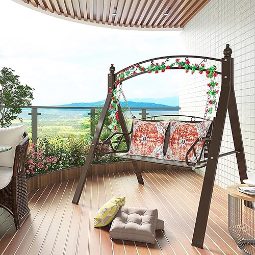 Miniatura 7 de Juego de 4 fundas de almohada bohemias de 18 x 18 pulgadas, fundas de almohada de lino naranja para exteriores, fundas de almohada cuadradas con