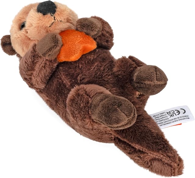 Wild Republic Pocketkins Animaux farcis par la loutre de mer - 5"