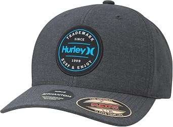 Hurley Mens Flexfit Quick-Dry Phantom Baseball Cap, Sweatband