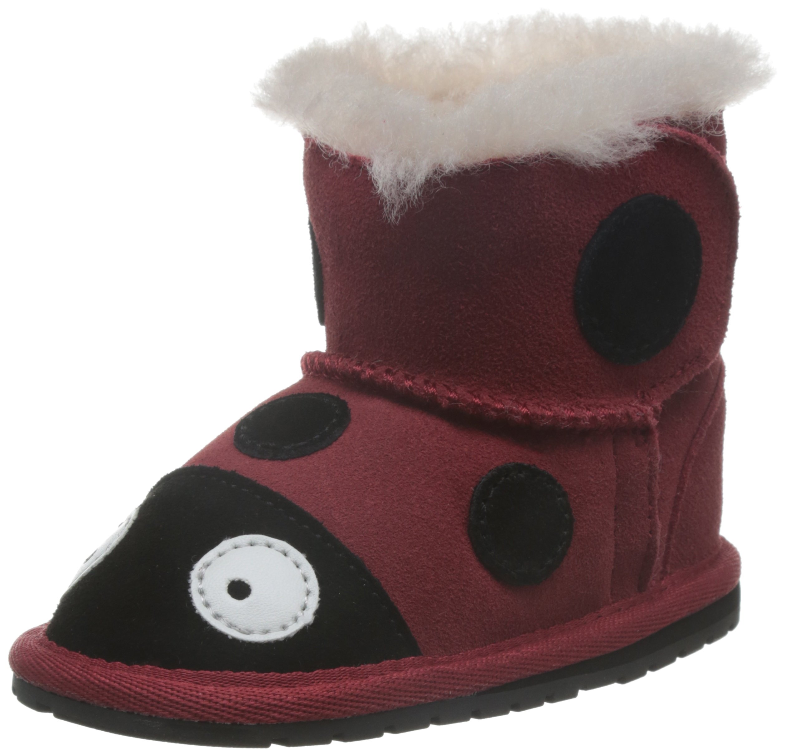 EMU AustraliaEMU Australia Lady Bird First Walker Boot (Infant) red Size: 18-24 Months Infant