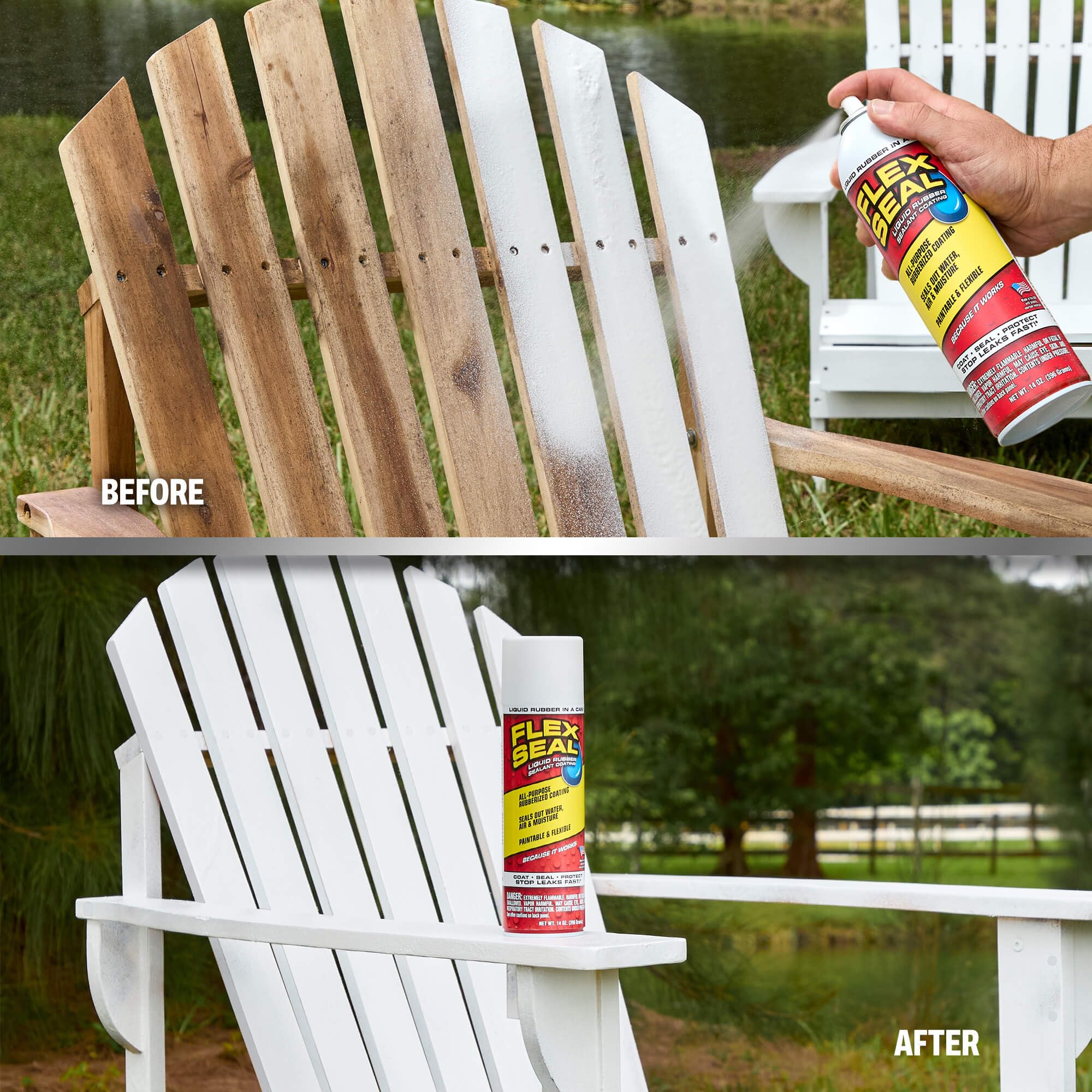 Flex Seal Płynny gumowy uszczelniacz w sprayu, 40 ml, biały