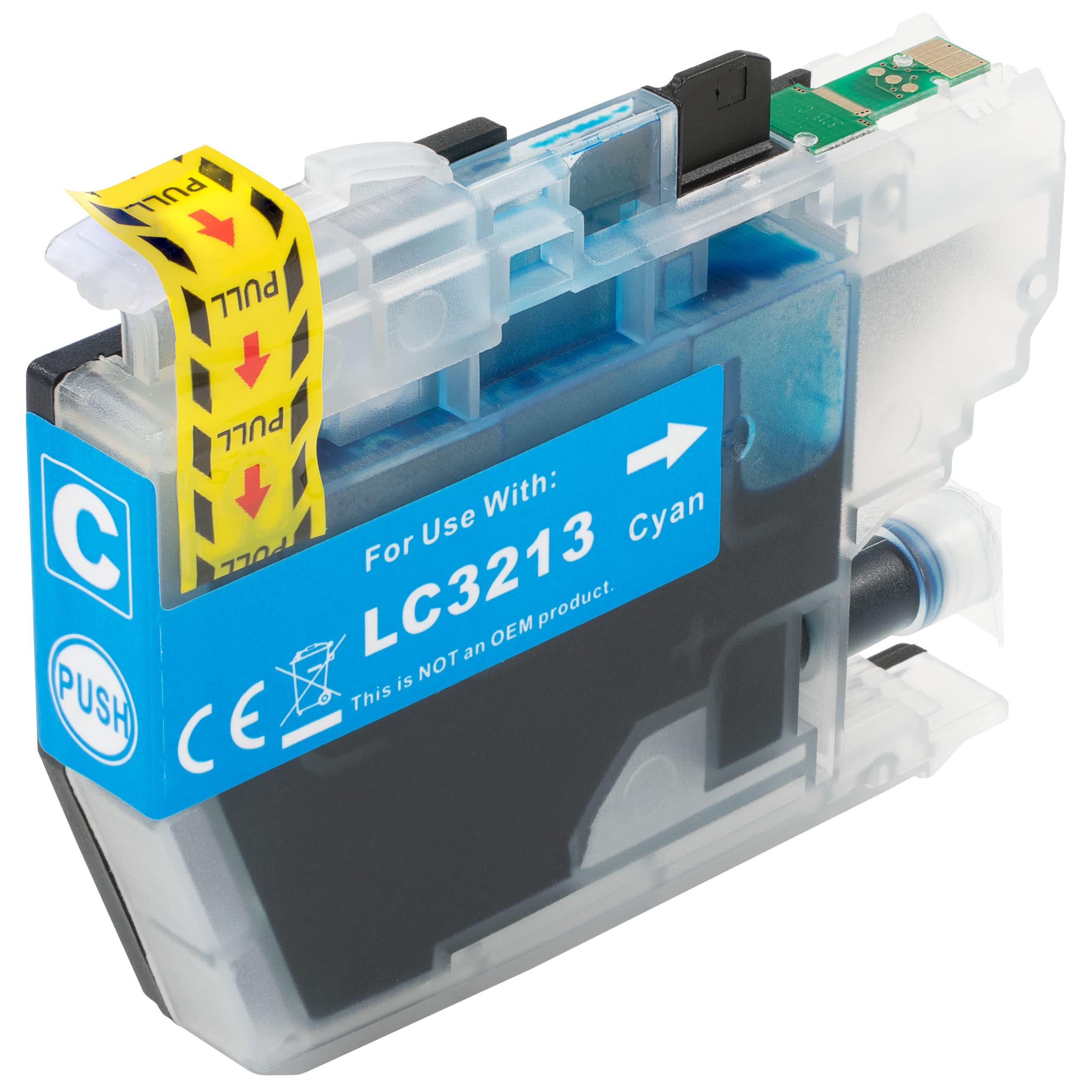 4-Pack LC3211 LC3213 CMYK Ink Cartridges For Brother DCP-J772DW MFC-J497DW