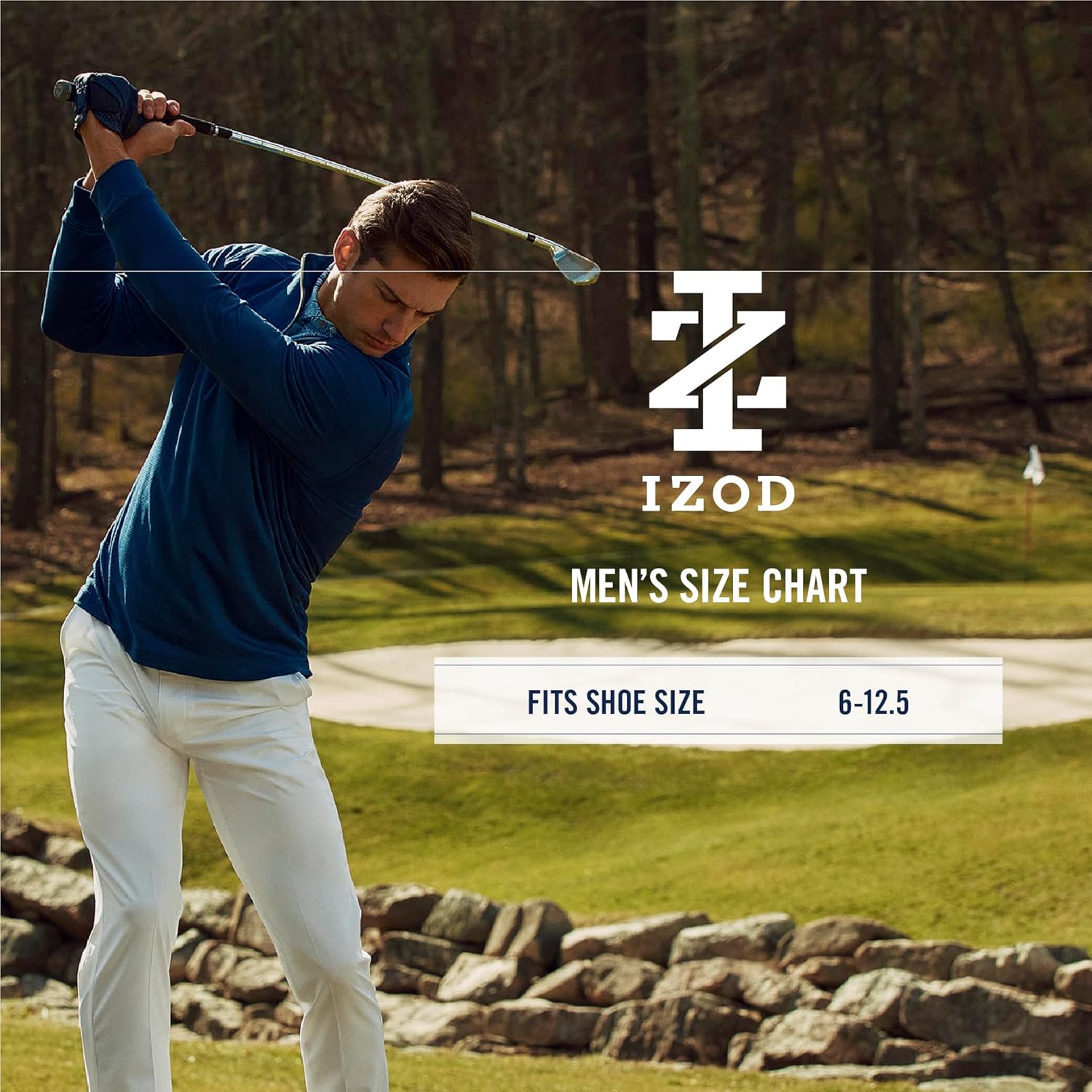 IZOD Mens Dress Socks - 14 Pack Lightweight Moisture Wicking Stay Up Cuff Crew Socks for Men for Casual Business Formal Wear - Image 6