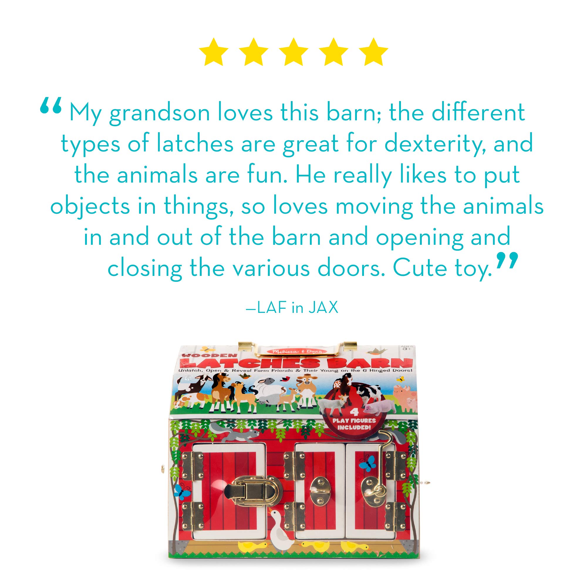 melissa doug barn latches