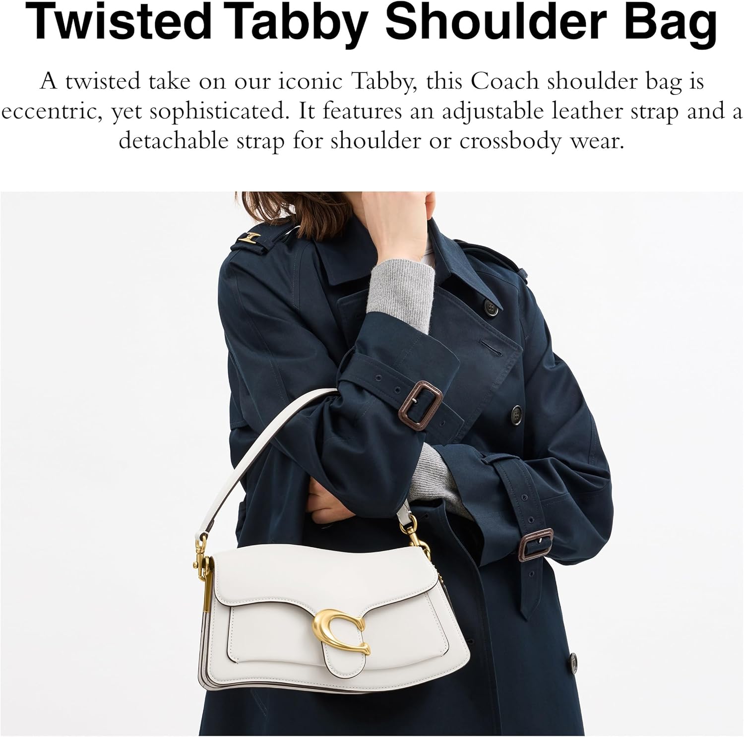 COACH Twisted Tabby Shoulder Bag