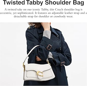 COACH Twisted Tabby Shoulder Bag